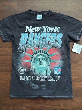 New York Rangers Vintage Style Graphic Tee Small